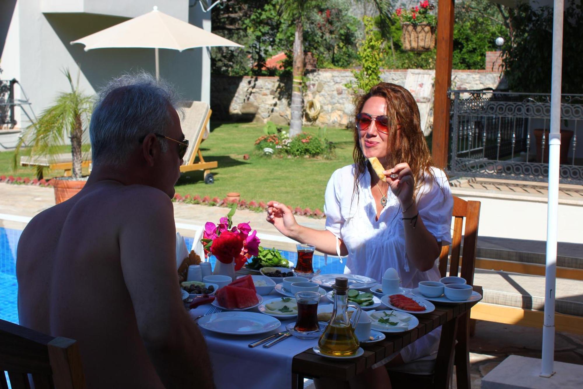 Mavi Deniz Konuk Evi Selimiye  Bagian luar foto
