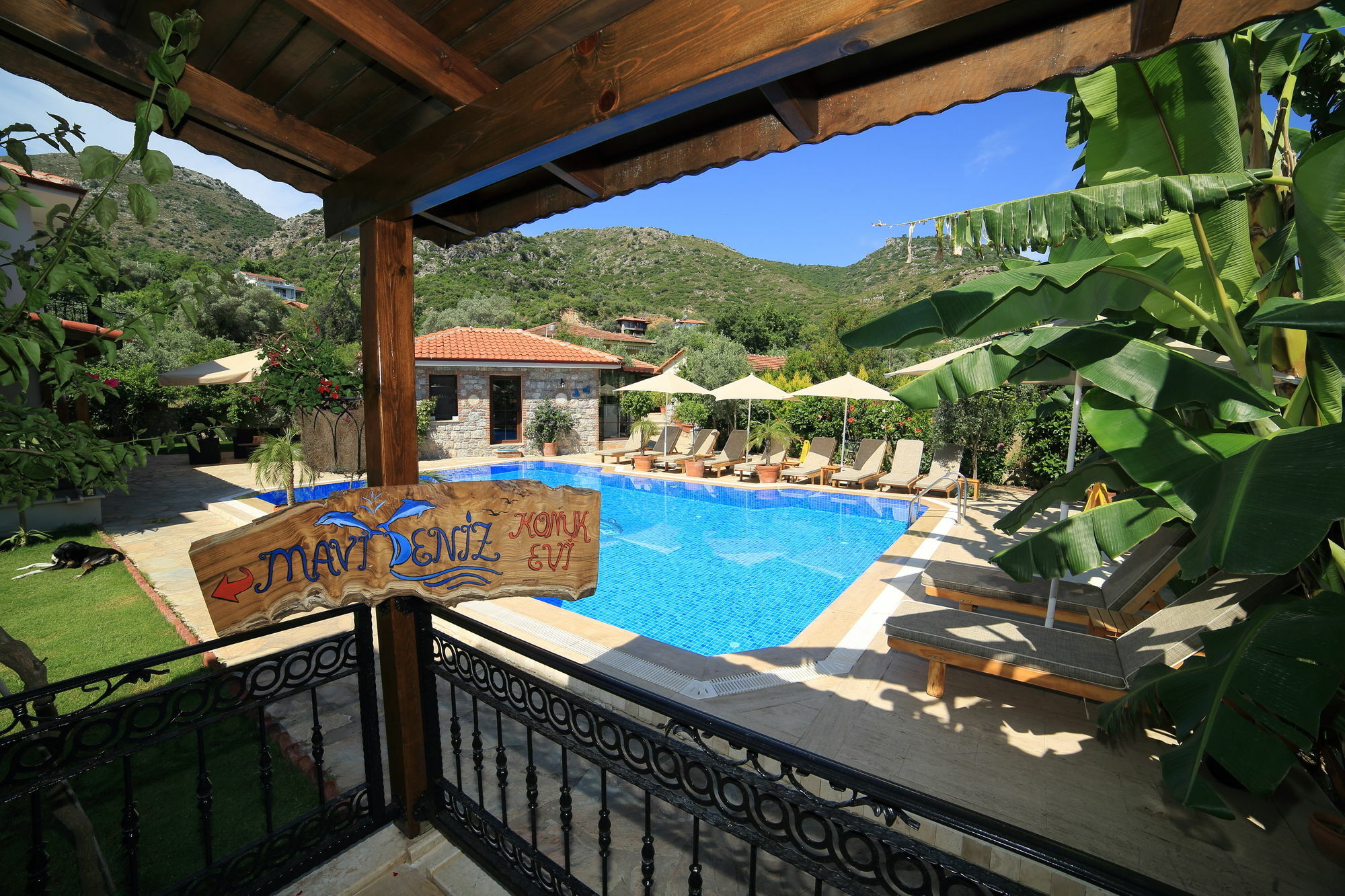 Mavi Deniz Konuk Evi Selimiye  Bagian luar foto